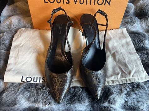 louis vuitton cherie slingback pump|Cherie Slingback Pump .